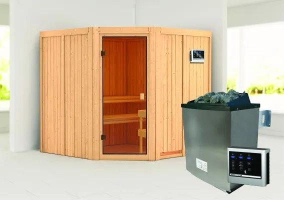 met Saunakachel 9 kW met Externe Bediening