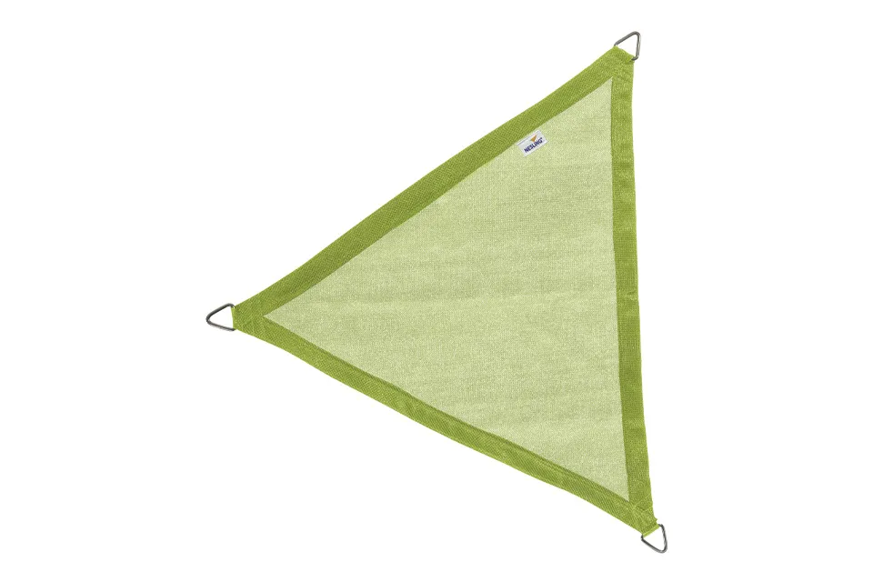 Platinum | Coolfit Schaduwdoek Driehoek 90° 400 x 400 x 570 cm | Olive