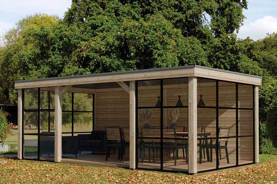 Lugarde | Lariks stijlvolle overkapping PSL9