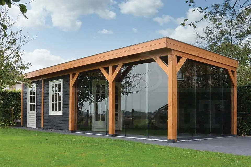 Trendhout | Buitenverblijf Mensa | Ontwerp Zelf