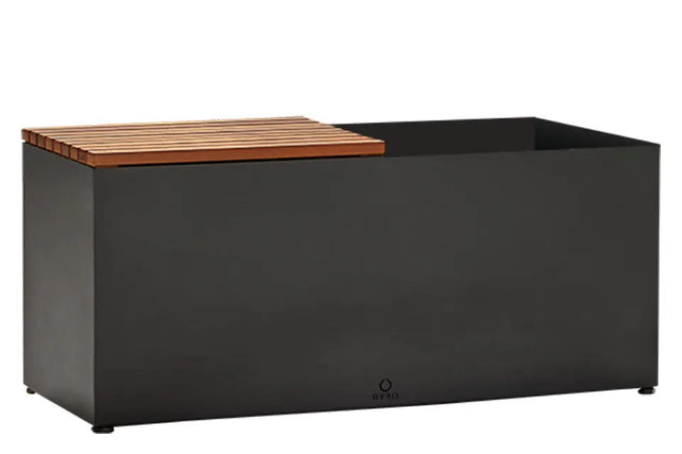 OFYR | Herb Garden Bench Black
