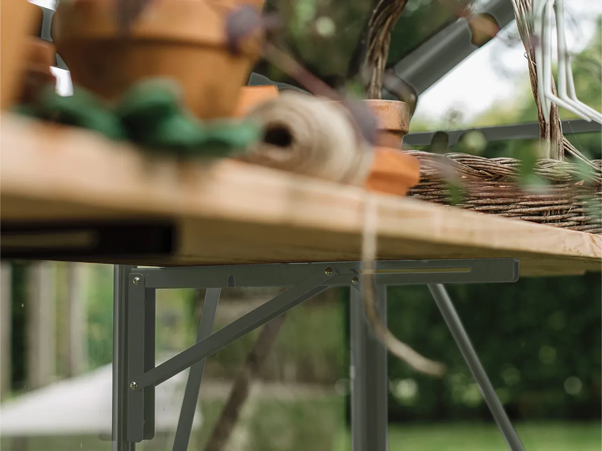 Royal Well | Inklapbare Steun | Groengrijs