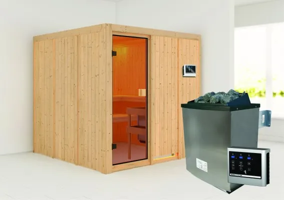 met Saunakachel 9 kW met Externe Bediening