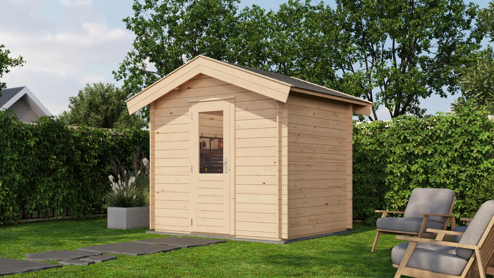 Lugarde Select | Tuinhuis Ruurlo 250 x 200 | Onbehandeld