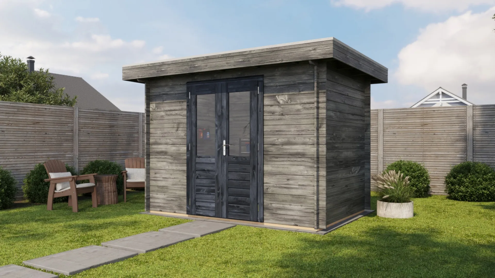 Lugarde Select | Tuinhuis Nijmegen 300 x 200 | Keteldruk Grijs