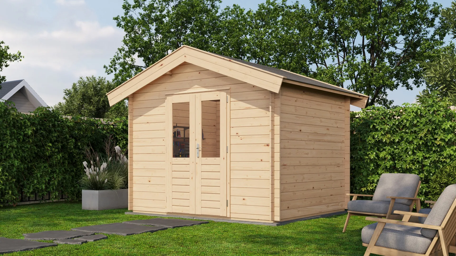 Lugarde Select | Tuinhuis Borculo 300 x 250 | Onbehandeld