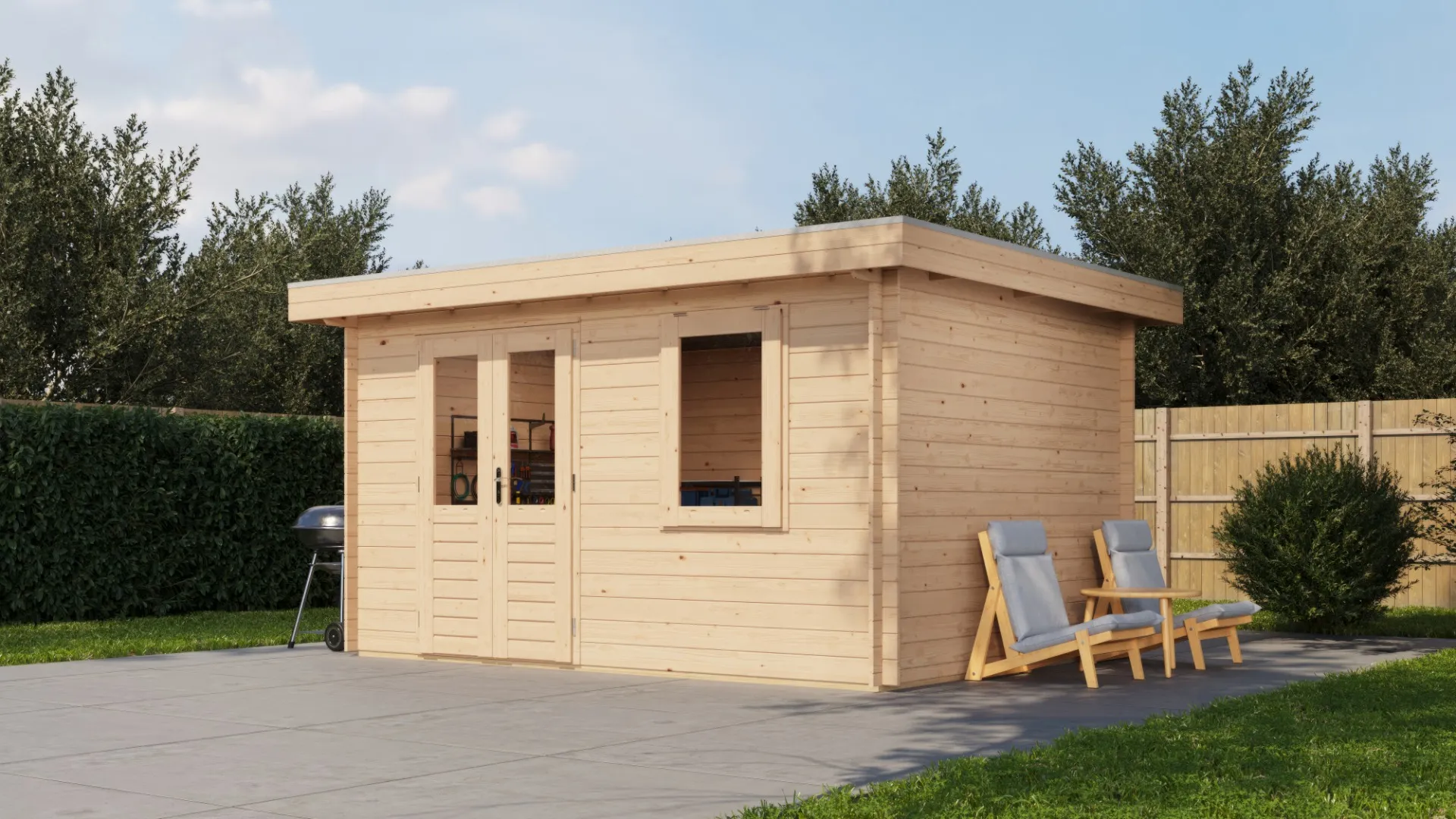 Lugarde Select | Tuinhuis Renkum 400 x 300 | Onbehandeld