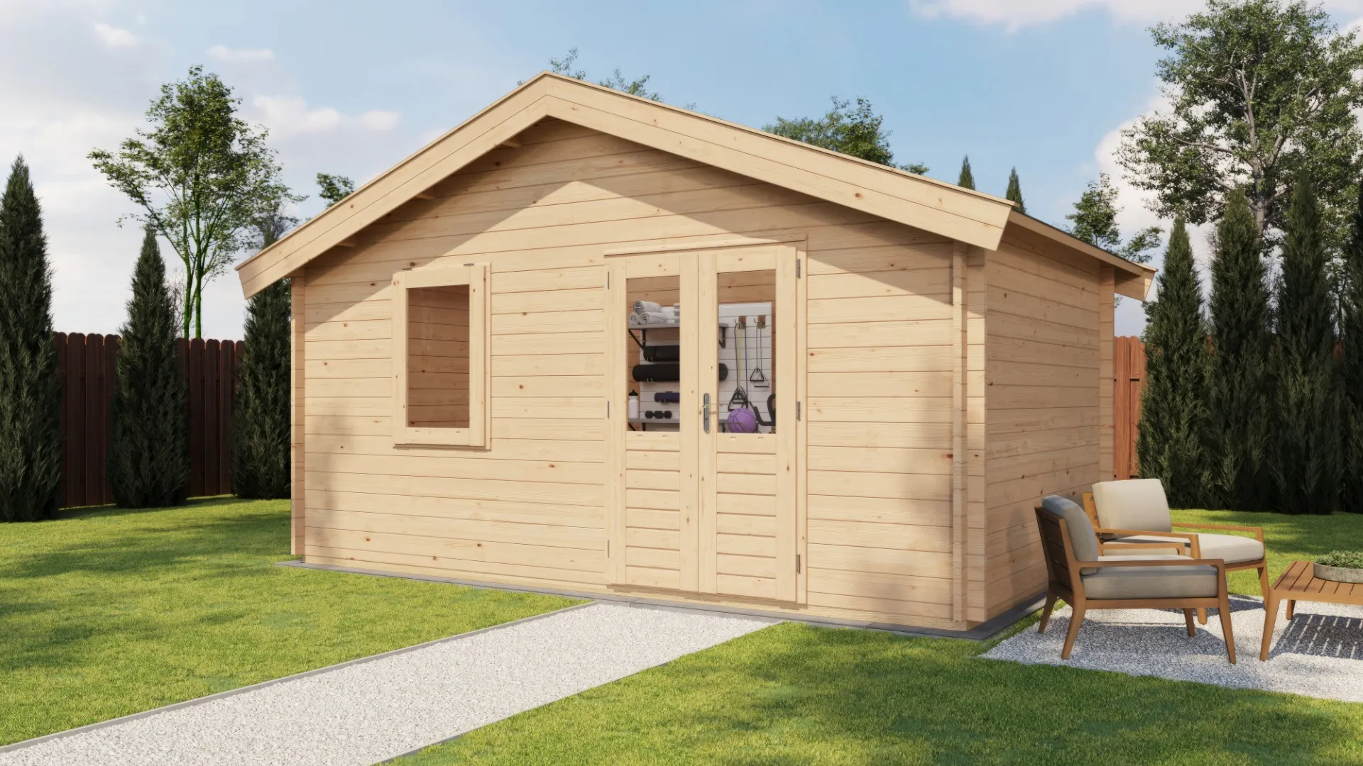 Lugarde Select | Tuinhuis Wolfheze 500 x 300 | Onbehandeld