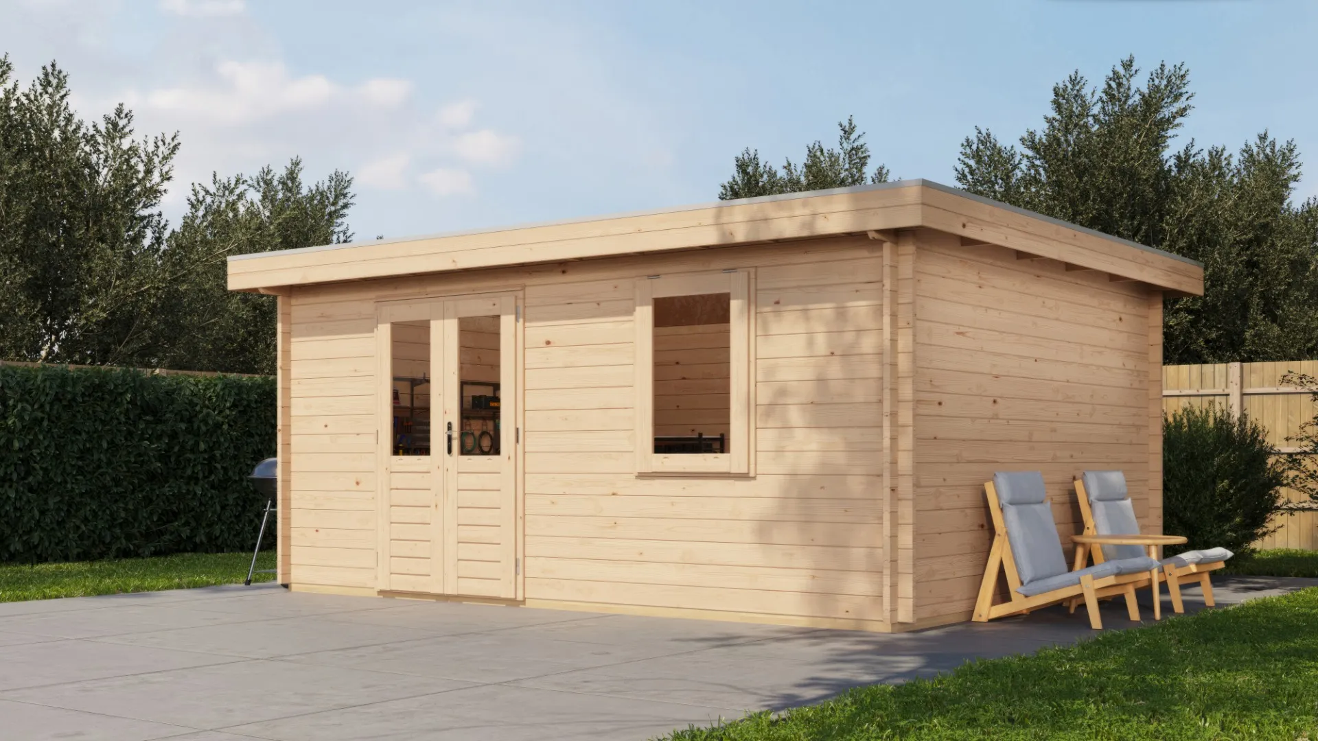 Lugarde Select | Tuinhuis Duiven 500 x 400 | Onbehandeld