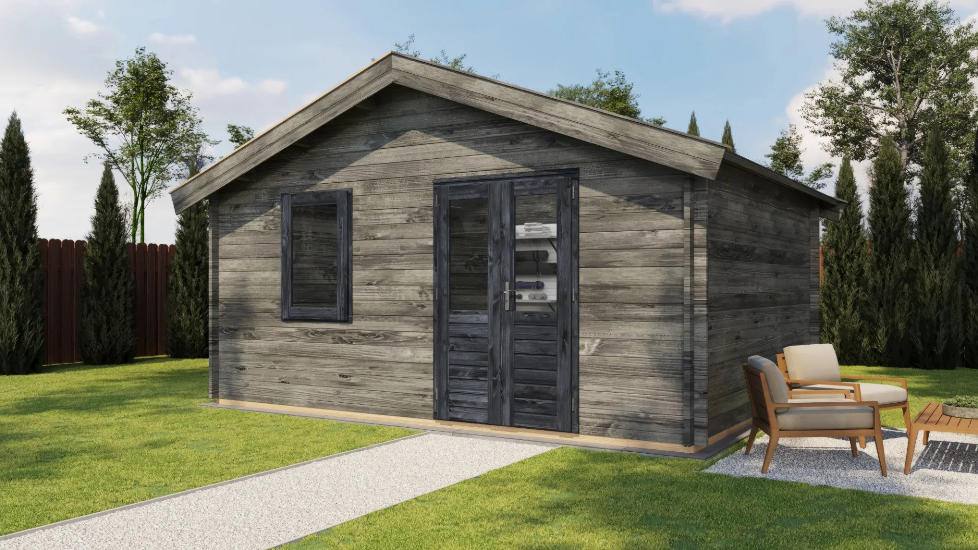 Lugarde Select | Tuinhuis Eerbeek 500 x 400 | Keteldruk Grijs