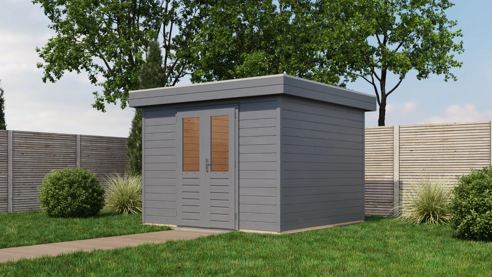 Lugarde Select Prima | Tuinhuis Haarlem 300 x 300 cm | RAL 7037