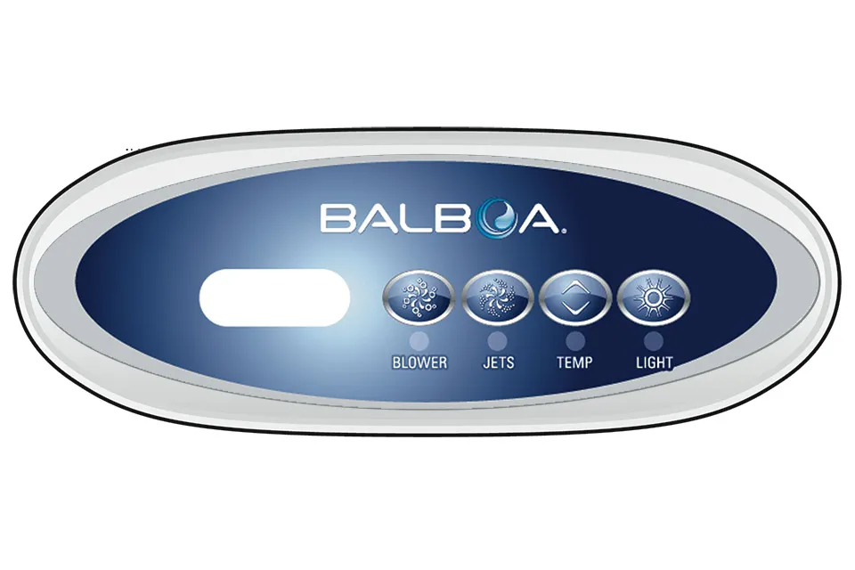 Balboa | Top Side Panel VL240 - Jets, Temp, Light