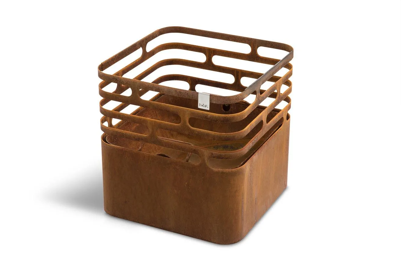 Höfats | Cube Vuurkorf | Bruin