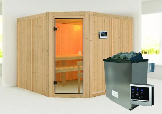 met Saunakachel 9 kW met Externe Bediening